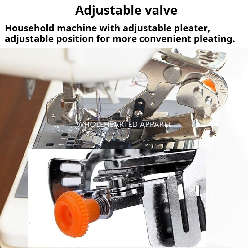 1400★  Multifunctional Sewing Machine Pleater 55705 Pleated Press Foot Powder Box Brothers Singer Leap True, Good and Beautiful Household Machine★