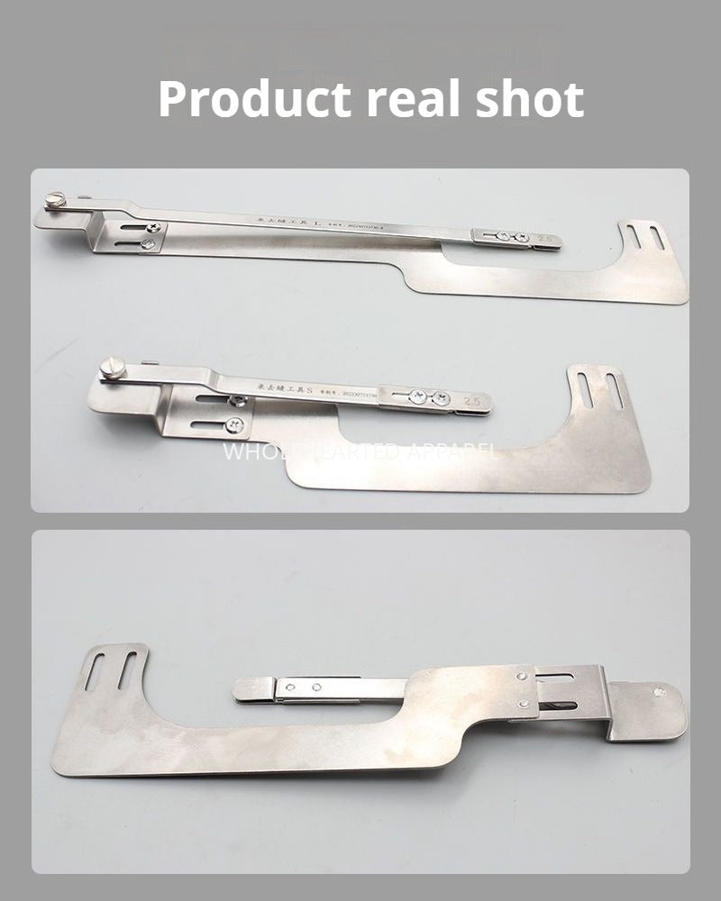 1019★  Flat car come and go sewing fourth generation WHOLEHEARTED new overseam sleeve sewing special press placket collar waist tool★