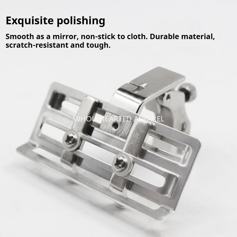 1769★ Pied presseur fronceur large réglable 3 en 1 PMB New P394 pour ruban et garniture★