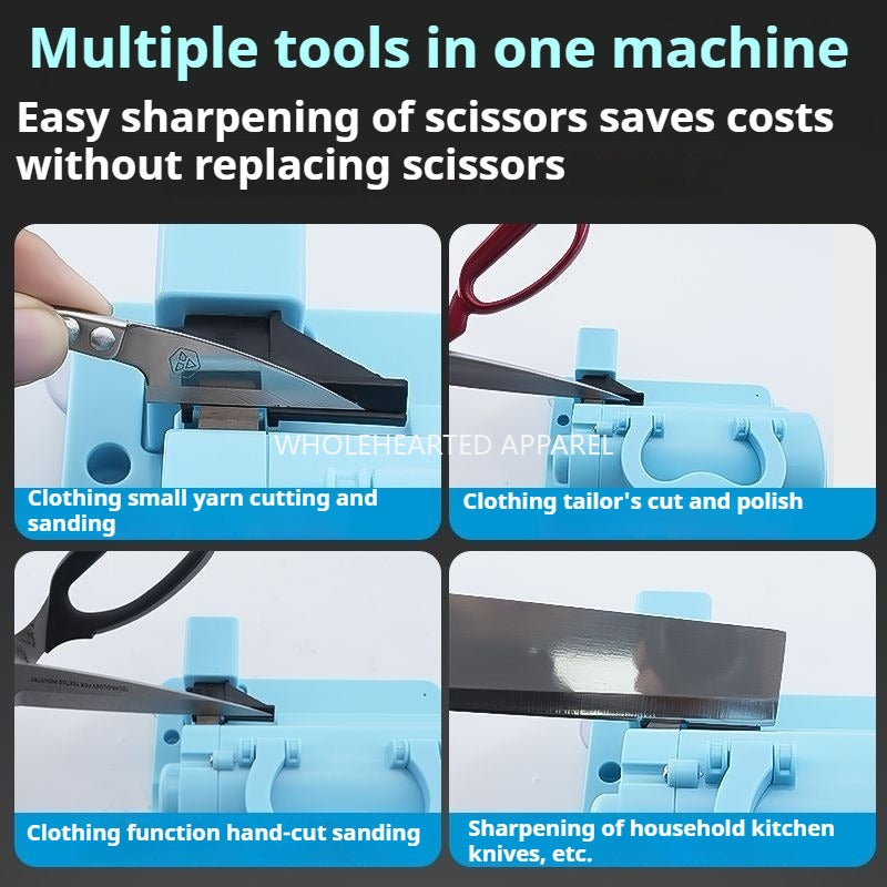 1699★  New clothing factory knife sharpener professional scissors yarn scissors tailor kitchen scissors universal sewing accessories grinding tools★