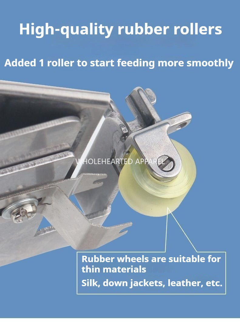 1550★  Sewing machine accessories flat car wrinkled pressing foot up and down flat skirt lace wrinkled up and down flat pressing foot wrinkled cloth★