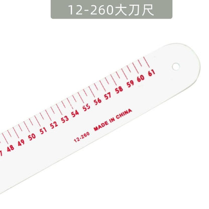 1290★  New 12-260 large curved ruler, plate ruler, clothing cutting tool, arc ruler, large knife ruler★