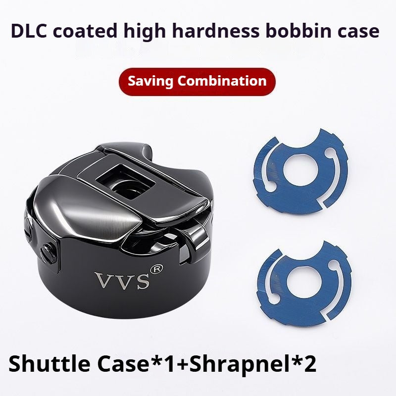1694★  New coated high-hardness shuttle shell Computer flat car shuttle core cover with shrapnel heat-resistant and anti-disconnection line Bottom line shuttle shuttle leather case★