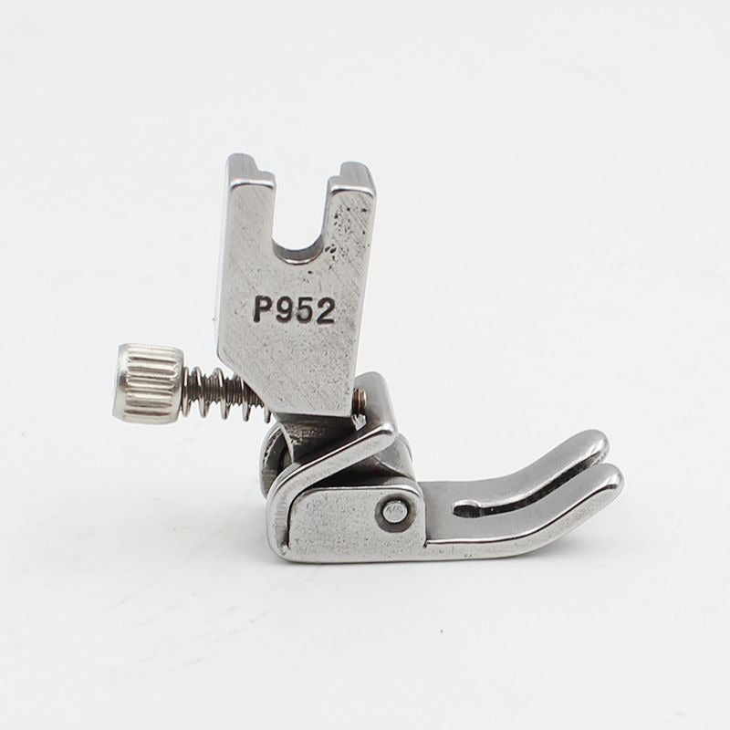 1281★ Pied-de-biche plat réglable pour machine à coudre, pied-de-biche froissant tout acier, pied-de-biche de qualité professionnelle P952 S952★