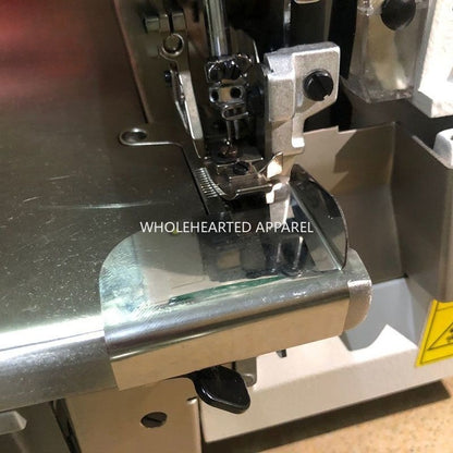 1266★  New overlock sewing machine, edging machine, anti-cutting cloth setting, edging car, anti-flipping positioning ruler, anti-cutting★