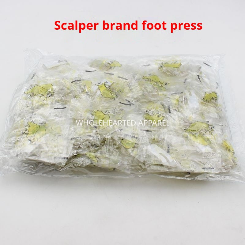 1311★  MT-18 plastic presser foot leather, Zhizu Xinjie scalper brand Guangtang presser foot sole plate, Oxford presser foot leather★