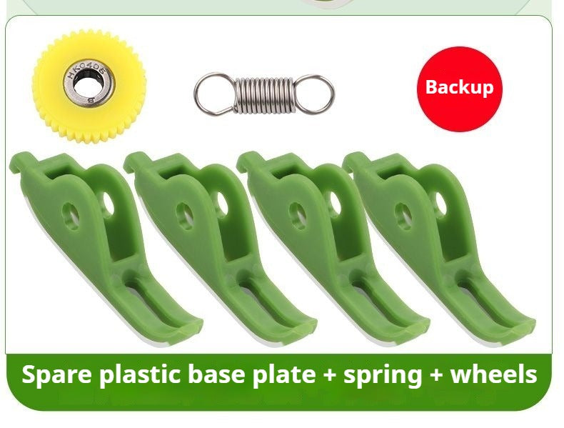 1684★  New T58N plastic roller presser foot computer flat car sewing machine zipper presser foot narrow presser foot 0.3 pressing line thickness universal★