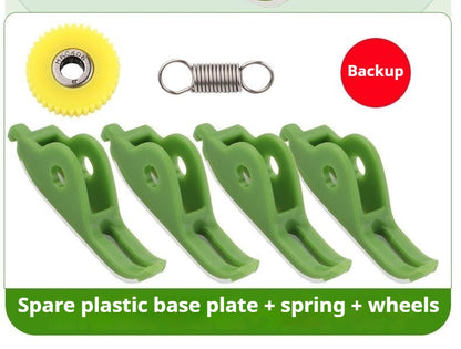 1684★  New T58N plastic roller presser foot computer flat car sewing machine zipper presser foot narrow presser foot 0.3 pressing line thickness universal★