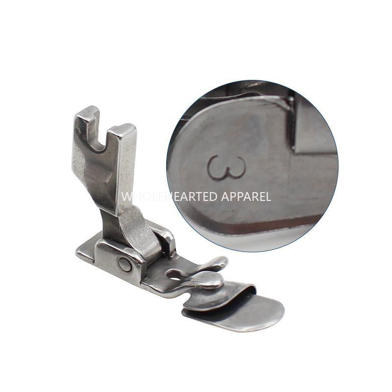 1114★  Sewing machine accessories, new adjustable flat car, non-ironing, lower folding edge pull cylinder, door placket sticker, turtle back arc splicing seam roll★