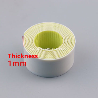 1238★ Placa base de plástico de teflón con pegamento adhesivo para prensatelas, accesorios para máquina de coser de cuero★