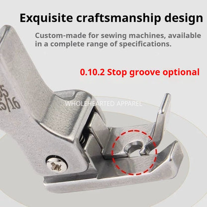 1426★ boutique all-steel computer flat car hemming hemming pull tube presser foot, upper sleeve auxiliary presser foot SP-705 high and low presser foot★