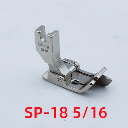 1153★ Prensatelas SP-18 totalmente de acero galvanizado con bloque, prensatelas de tope, cuchilla larga especial con cuchilla para material grueso de mezclilla, marca genuina★