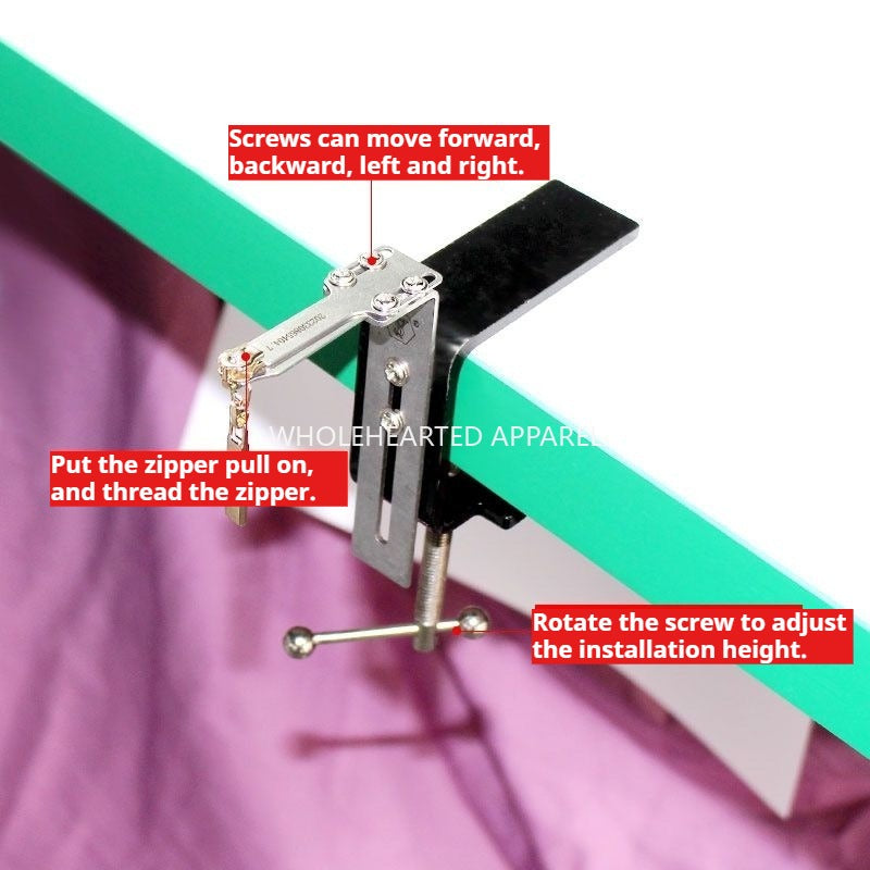 1105★  SY new multi-purpose auxiliary tool for wearing zipper head, quick zipper head fixture to wear zipper head artifact★