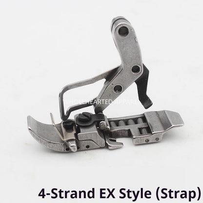 1273★  Edge copy machine roller presser foot, oversewing machine four-wire, five-wire thick material roller presser foot, edge copy machine anti-wrinkle presser foot★