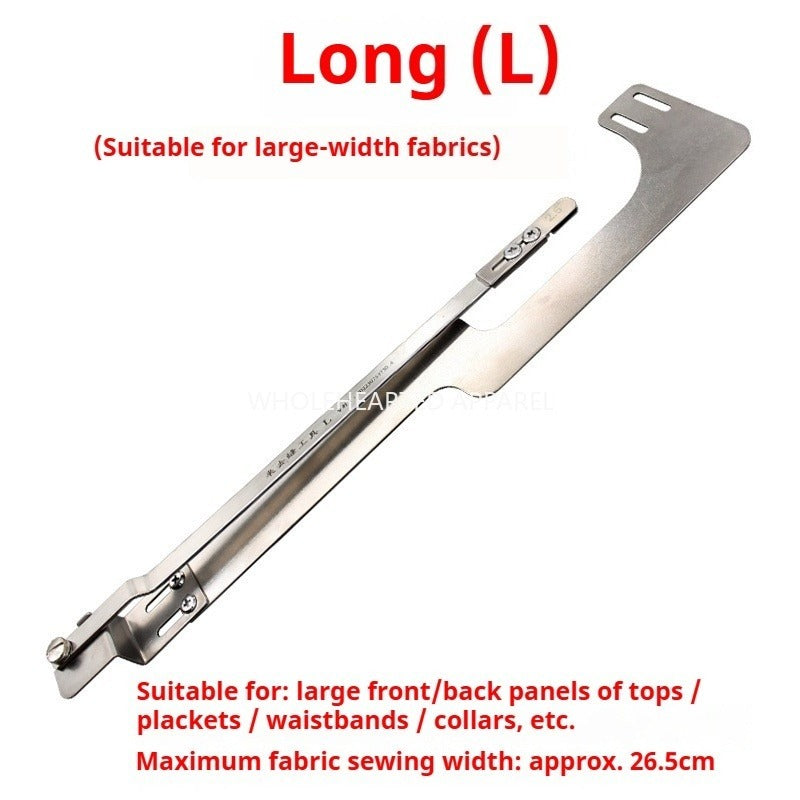 1136★ La nouvelle patte de boutonnage de deuxième génération permet de coudre à plat, avec un outil de couture pour voiture, un contrôle d'accès à la taille, une ligne d'arrêt de pression et un dispositif auxiliaire de couture.