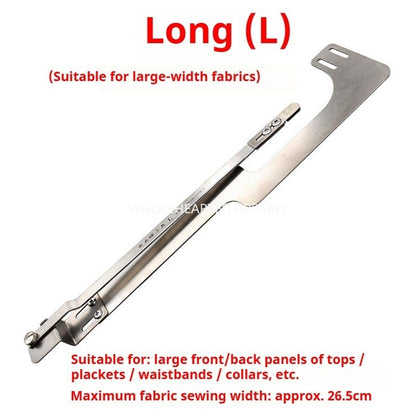 1136★ La nouvelle patte de boutonnage de deuxième génération permet de coudre à plat, avec un outil de couture pour voiture, un contrôle d'accès à la taille, une ligne d'arrêt de pression et un dispositif auxiliaire de couture.