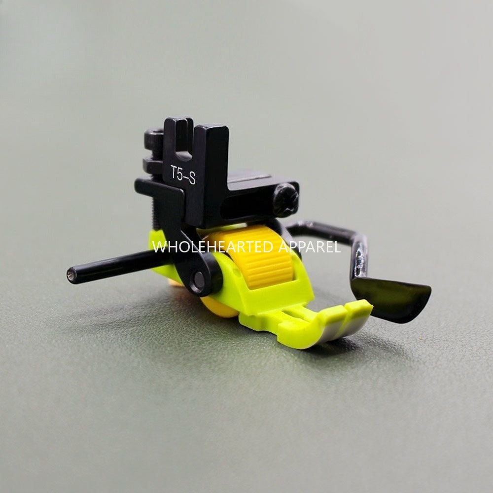 1592★  New Teflon T5-S multi-purpose five-in-one computer flat car left and right rib pressing roller pressing foot★