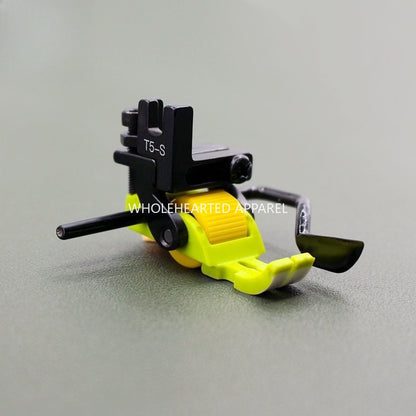 1592★  New Teflon T5-S multi-purpose five-in-one computer flat car left and right rib pressing roller pressing foot★