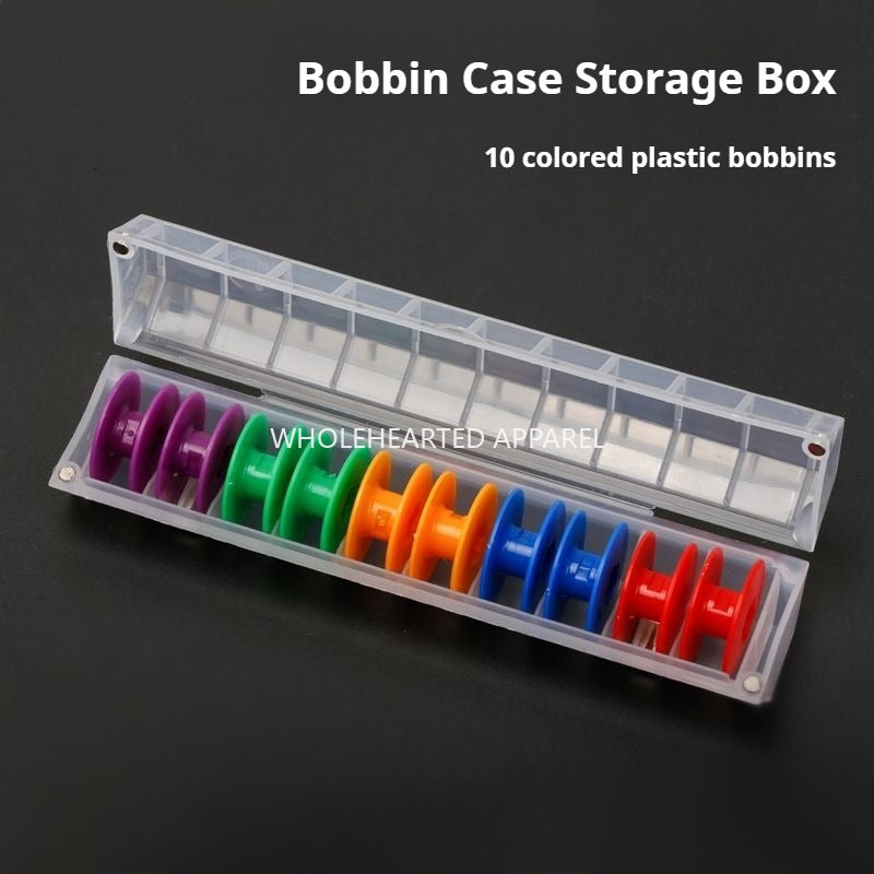 1565★  Computer flat car sewing machine shuttle core magnet storage box Jack A3A4 Zhongjie Fushan brothers plastic lock cylinder wire core★