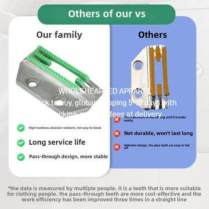 1427★  Easy knife new second generation new upgrade FD Fangde plastic teeth glue teeth non-grinding cloth computer flat car universal