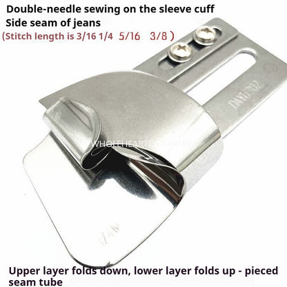 1726★  Chain Double Needle Upper Sleeve Jeans Side Seam Seam Cylinder DAYU302 Double Needle Chain Car Split Seam Seam Pull Cylinder★