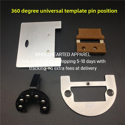 1586★ Boutique free lift presser foot mold needle position accessories long arm template universal machine needle tooth roller presser foot pin plate universal