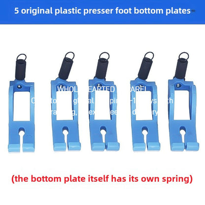 1410★  New flat car special Teflon narrow roller presser foot anti-eating cloth rush cloth