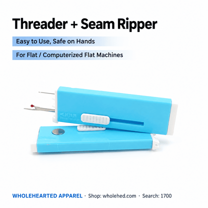 1700★ New No-Look Automatic Needle Threader for Flatbed Sewing Machines