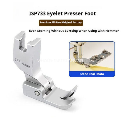 1830★ SP733 All-Steel Blind Hem Presser Foot with 0.4 Groove for Lockstitch Sewing Machines★
