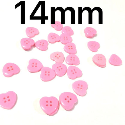 3018  Resin Button Plum Blossom Square Heart Round Color Button Flower Decoration Handmade DIY Cartoon Children