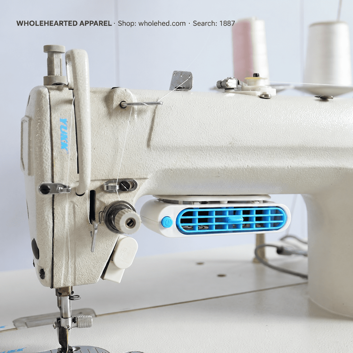 1887★ Magnetic Sewing Machine Cooling Fan with Strong Airflow for the Work Area