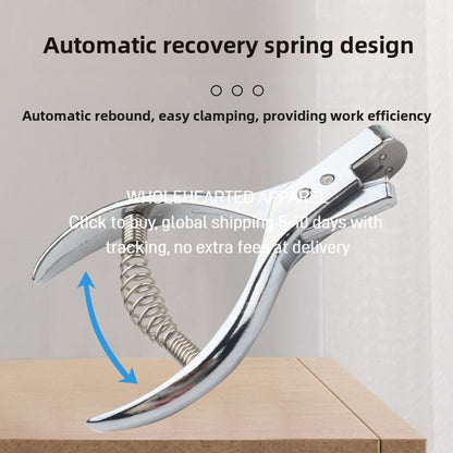 1434★ Clothing plate-making, cutting, proofing pliers, plate-making, cutting, notch pliers, U-shaped pliers, sewing tools, proofing pliers, hand-punching