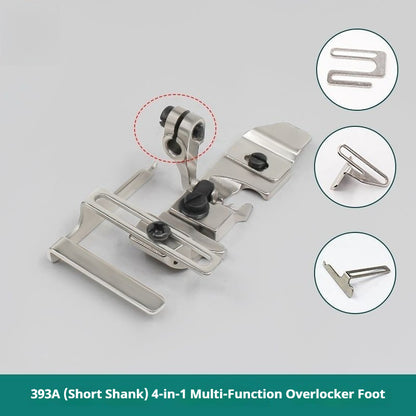 1822★ 4-in-1 Multifunction Edge Guide Center Presser Foot for Overlock Machines★
