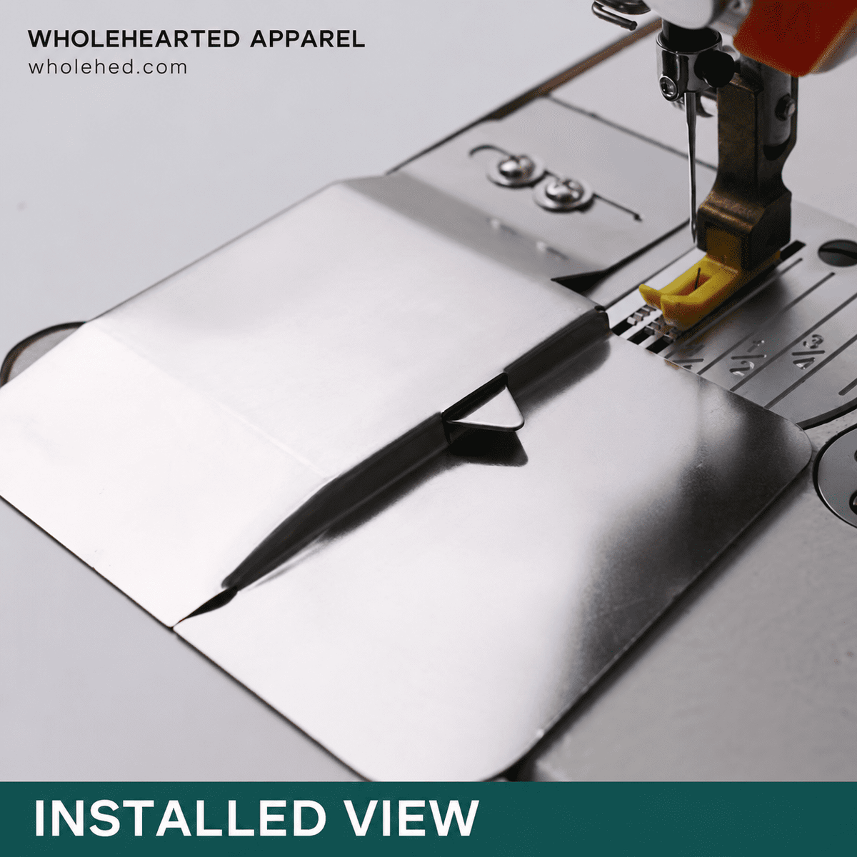 1044★ Handmade Sleeve Placket Tool for Cuffs, Waistbands, Front Plackets & Facing Seams.