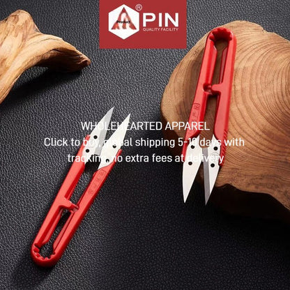 1413★  Scissors Stainless Steel Cross Stitch Spring Tailor Scissors Thread PIN Premium Stainless Steel Thread Scissors Small Scissors