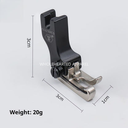 1738★ New Model Premium Dual Spring Grooved High Low Presser Foot Lockstitch Machine Cord Piping Insertion And Topstitching★