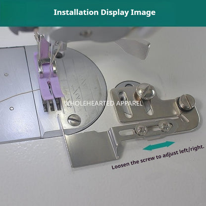 1804★ Sewing Machine Seam Guide Tool for Collar Waist Placket Cuff Hidden Stitch Positioning★