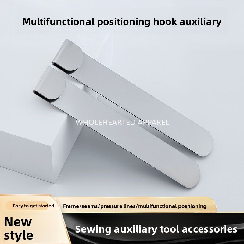 1634★  New Sewing Tools Accessories Multifunctional Positioning Hook Auxiliary Rib Crimping Sewing Positioning Home Textile Clothing