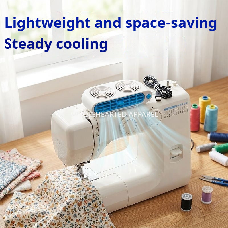 1887★ Magnetic Cooling Fan Device for Sewing Machines, Strong Airflow Attachment for Work Area Cooling and Improved Operation★