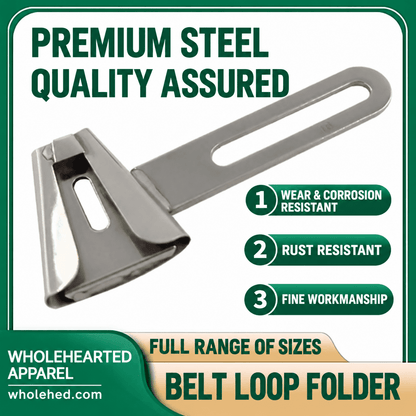 1478★ Garment Cutting Machine Belt Loop Folder Attachment for Waistband and Loop Sewing.