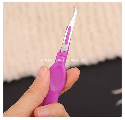 1669★ Nuevo artefacto para quitar hilos, accesorios de costura DIY de mano afilada, herramienta de costura multifuncional para el hogar para cortar hilos★