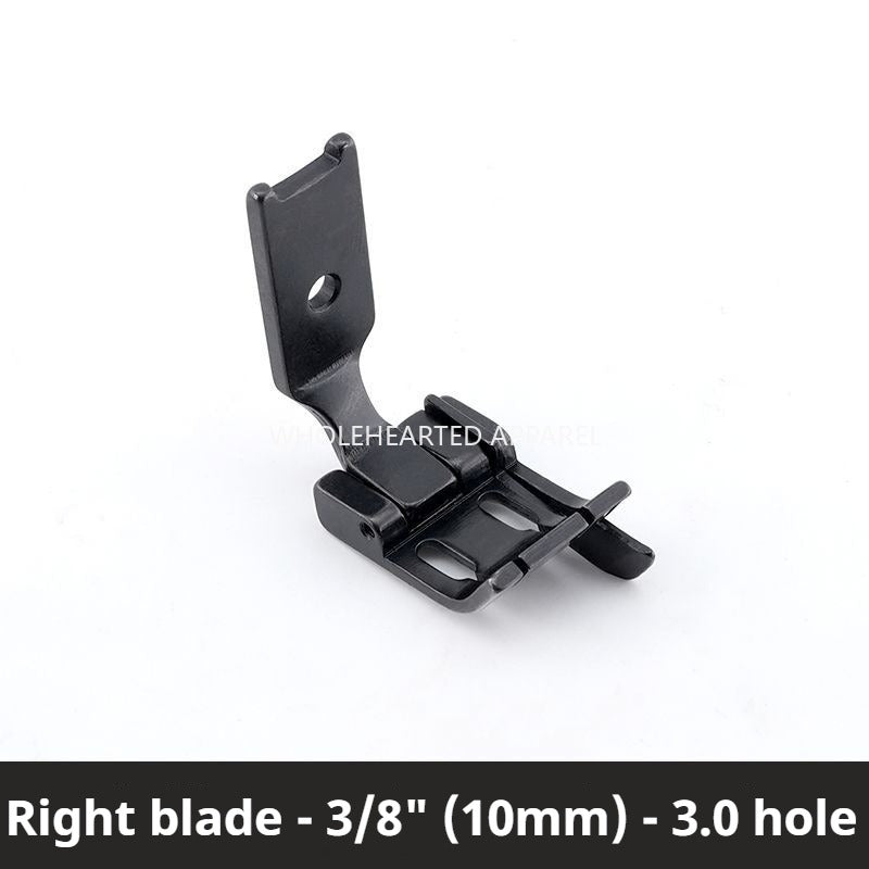 1625★ Nouveau pied-de-biche double aiguille S570 tout acier avec butée de couteau, butée latérale gauche et droite, accessoires pour machine à coudre★