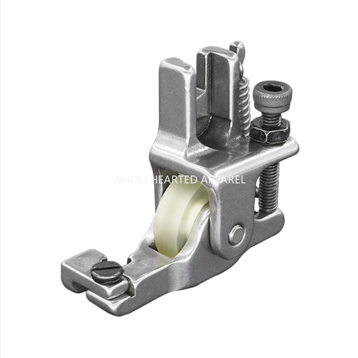1007★ New Flat Car Adjustable Invisible Zipper Roller Presser Foot Sewing Machine Zipper Special Wheel Presser Foot No Wrinkle★