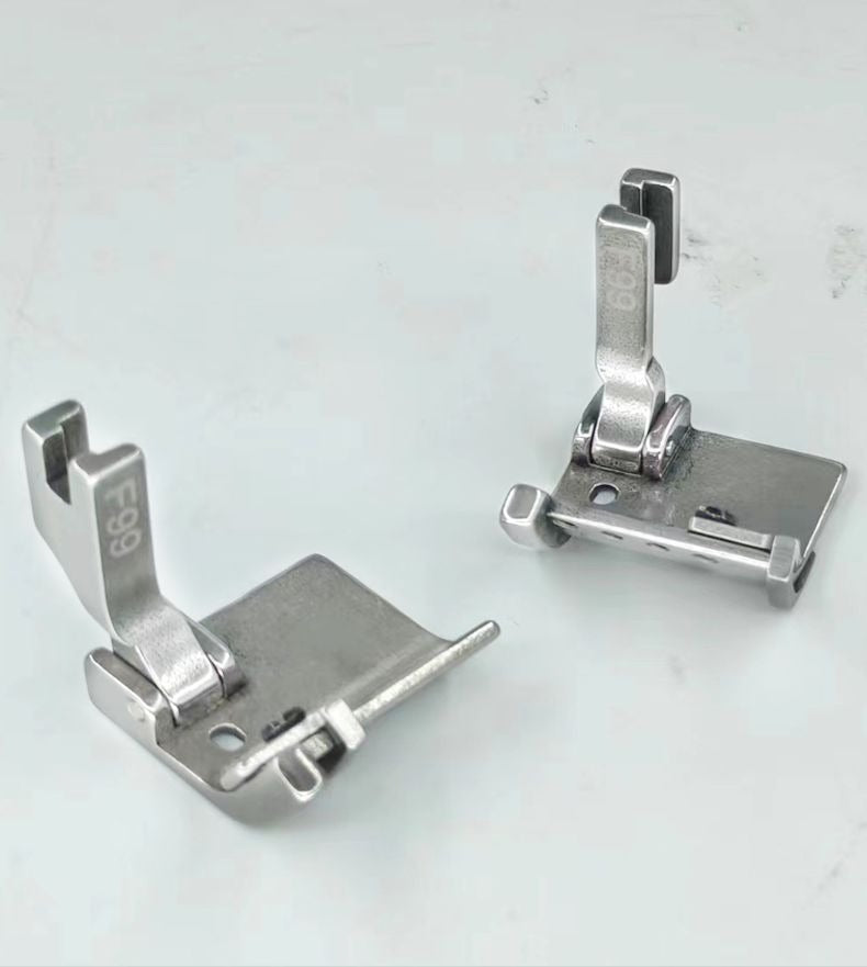 1167★  Flat car F99 universal presser foot Curling edge pull tube presser foot Adjustable blindfold roll trouser foot bag Back collar webbing presser foot★