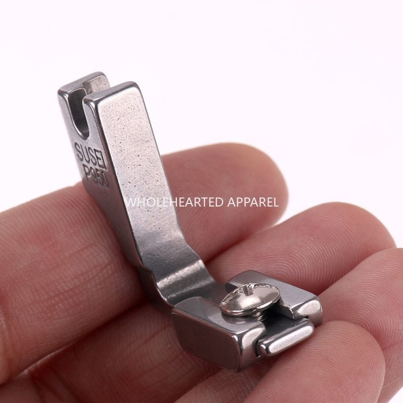 1126★  Industrial sewing machine computer flat car folding presser foot P950 pumping wrinkle presser foot wrinkling, shrinking, wrinkling all steel★