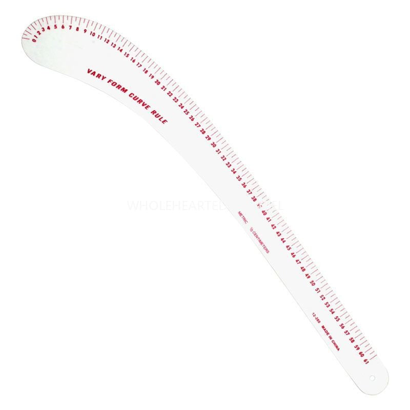 1290★  New 12-260 large curved ruler, plate ruler, clothing cutting tool, arc ruler, large knife ruler★