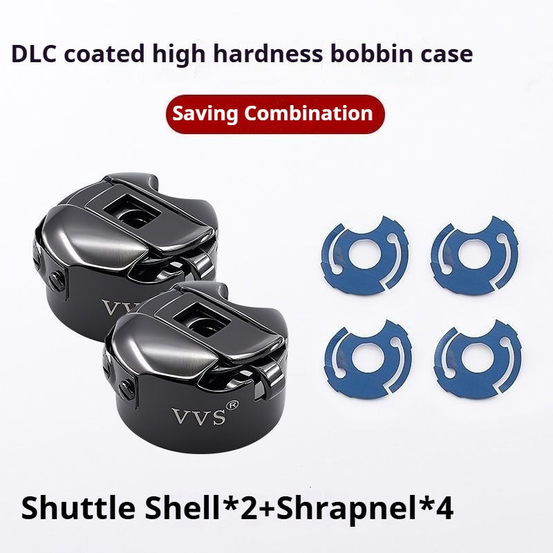 1694★  New coated high-hardness shuttle shell Computer flat car shuttle core cover with shrapnel heat-resistant and anti-disconnection line Bottom line shuttle shuttle leather case★