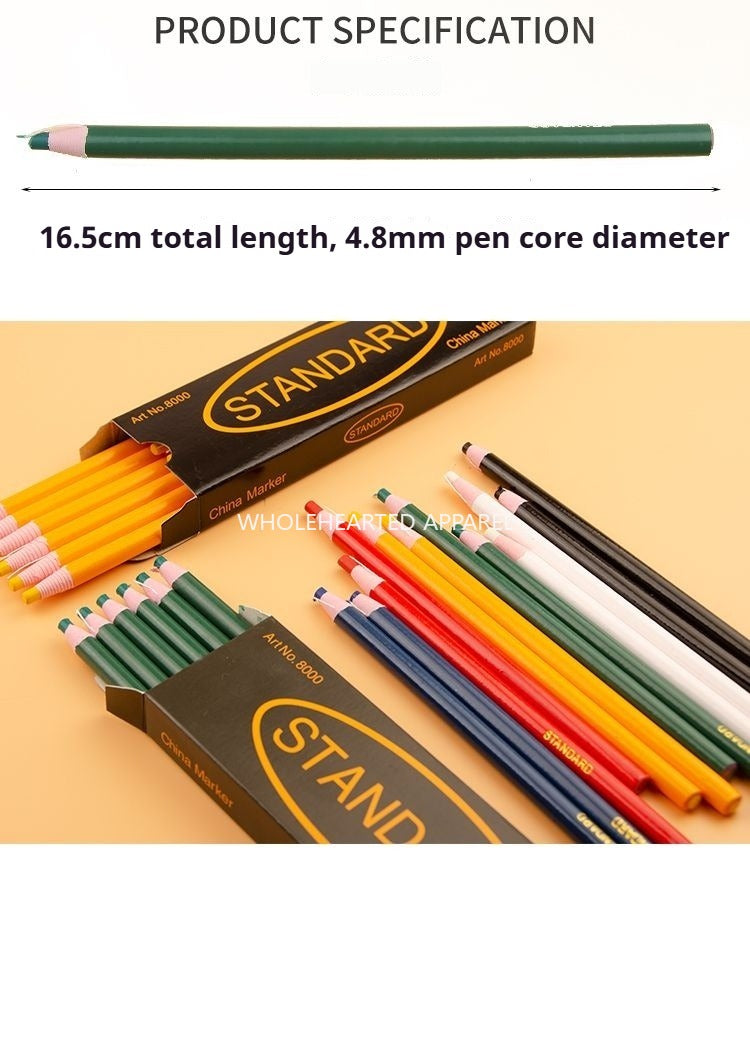 1666★ Washed crayon cutting clothing scratching chalk scratching powder color painting powder cutting clothing scratching powder tailoring tools free pull line pen★