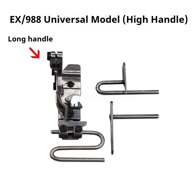 1353★ Máquina de bloqueo de bordes nuevo prensatelas multifuncional tres en uno en la máquina de coser cuello de tela original prensatelas Daquan★