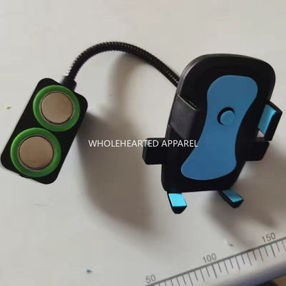 1437★ [Nouveau] Support universel antichoc pour machine à coudre et téléphone portable, fixation magnétique plate pour voiture, verrouillage des bords, rotation pour voiture ★